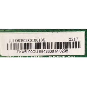 MAIN FUENTE COMBO PARA TV VIZIO ORIGINAL FULL HD / NUMERO DE PARTE XMCB02K010 / 715GC508-C0F-000-004D / FKA5L00CU / 5843338 / 715GC508-C01-000-004D / PANEL TPT320WF-HVN05.U / DISPLAY T320HVN05.D / MODELO D32FM-K01 / D32FM-K01 LTPWN5NY